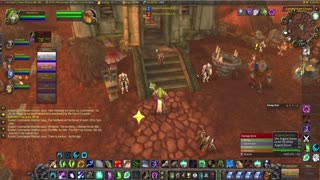 WoW Burning Crusade Druid tanking with Paladin (wife) healing 3 dungeons