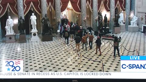 Protesters have breached the Capitol