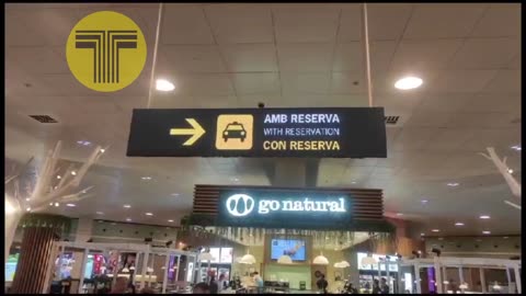 Nueva operativa de señalización para el servicio de taxis en la T1 del Aeropuerto de Barcelona