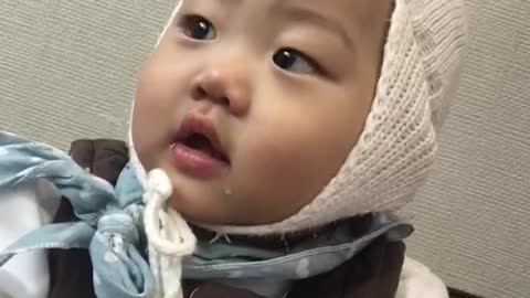 Cute Korean baby Jam Jam video.
