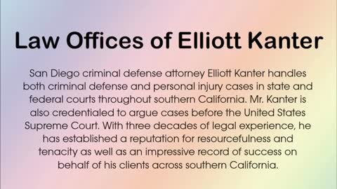 San Diego criminal lawyer