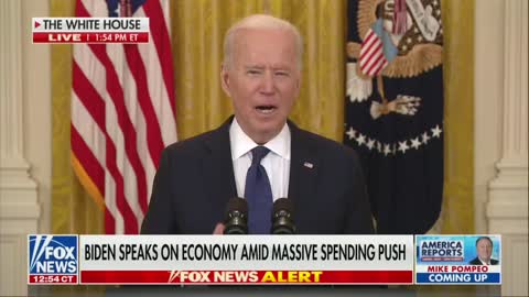 Biden Claims No Evidence Benefits Keeping People At Home