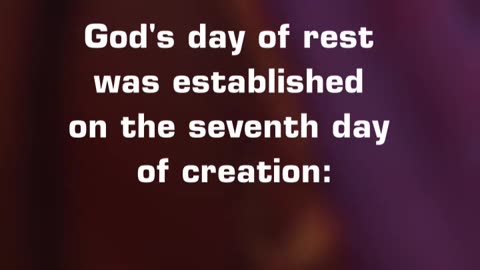 DISCOVER The Word-1 - When God Was At Rest - #shorts