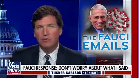 Tucker Carlson reacts to Fauci's 'surreal' interviews amid email 'scandal'