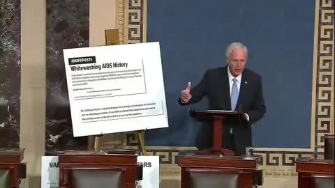Senator Ron Johnson Speaks to US Senate on Dr. Fauci and VAERS Events and Deaths 12-8-2021