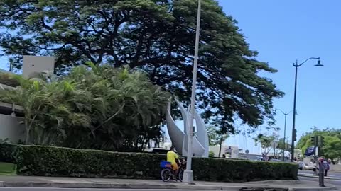 Ala Moana Trump Rally Hawaii