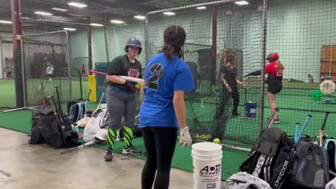 Softball Hitting KED 2-2022 T-Practice