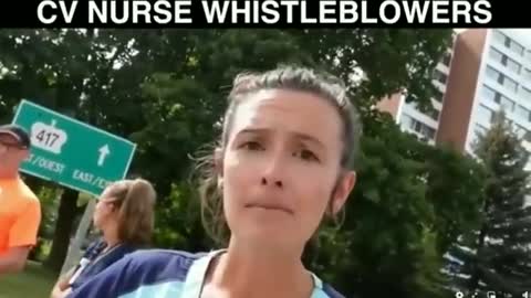 Nurse whistleblower drops truth bombs.