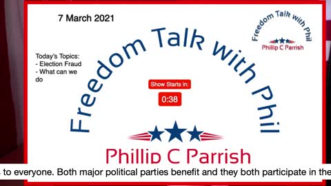 Freedom Talk with Phil - 7 March 2021