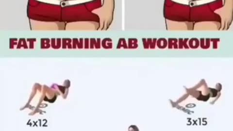 Fat burning ab workout