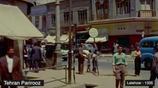 Iran - Tehran - Lalezar Street in 1956