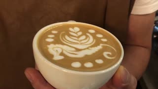 Amazing latte art