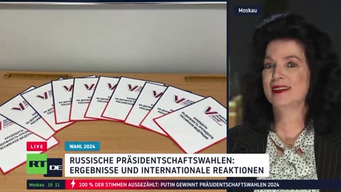 RT Deutsch Interview gegenüber dem Roten Platz und dem Kreml - Wahlergebnisse Teil (Part) 1