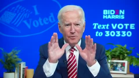 Joe Biden Admits Voter Fraud 2020