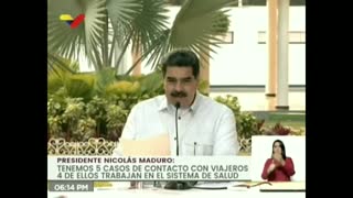 Maduro acusa a Iván Duque de planear infectar a venezolanos con COVID-19