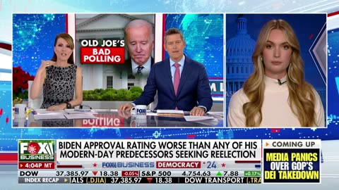 Biden is below 40%: Kaylee McGhee White