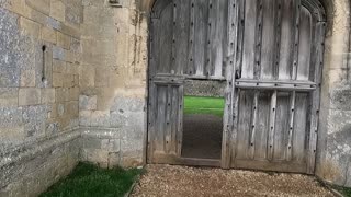 Tour around old ruins of an Abbey