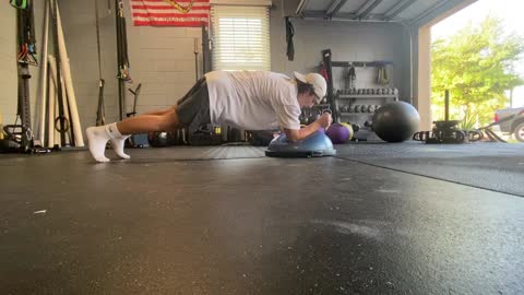 Exercise Technique #10 Bodyweight: Robot on Bosu Ball