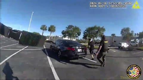 Bodycam footage shows Indian River County Sheriff deputies taking down 2 suspected retail thieves