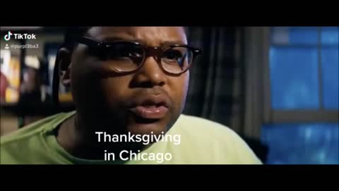 Chicago on Thanksgiving Day