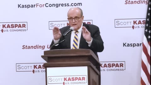 Rudy Giuliani Rips Into Radical Left Wing Agenda