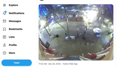 Mysterious Twitter Account Posts Video of Nashville Bombing