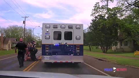 Dashcam Shows Teen Leading Police on Chase in Stolen Ambulance