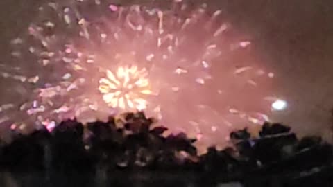 Fireworks grand finally, Pawtucket RI
