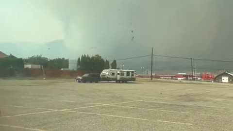 Latest update on Kelowna fires "The fire is Chasing them right now"