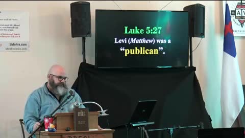 070 Calling Sinners To Repentance (Luke 5:27-32) 1 of 2