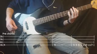 Three Days Grace - Just Like You Bass Cover (Tabs)