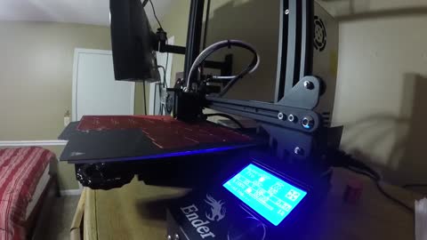 Time Lapse of a 3D printer