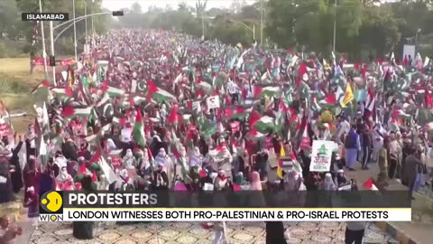 Israel-Palestine war: London witnesses both pro-Palestinian and Pro-Israel protests |