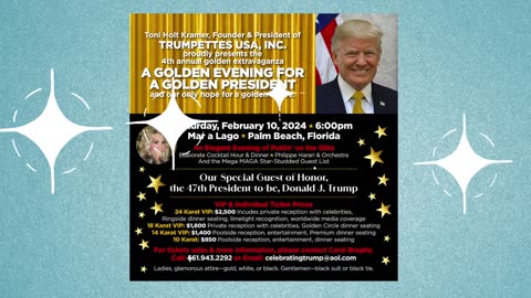 The 4th Annual Golden Extravaganza: A Golden Evening for A Golden President