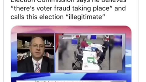 Election Fraud ⚠️ election commission chairman