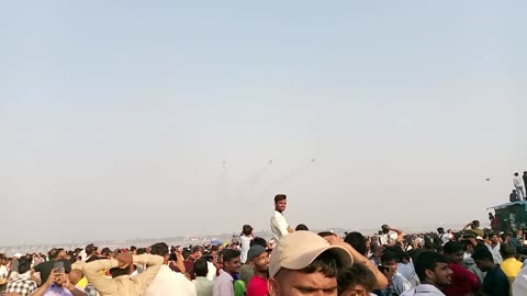 Indian prayagraj Sangam Air show in Indian army