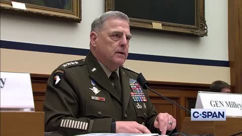 General Mark Milley On Critical Race Theory "I Want To Understand White Rage"