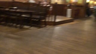 Man singing in Irish Pub