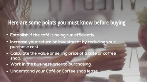 Important tips - Need to know before buying a cafe in Brisbane