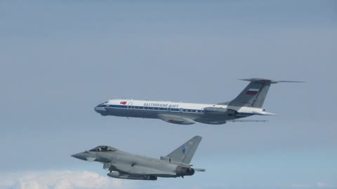 British jets intercept Russian military aircraft near NATO airspace