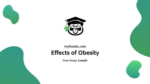 Effects of Obesity | Free Essay Sample