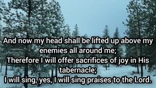 A Prayer based on Psalm 27 NKJV