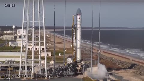 Antares' Grand Finale: The Remarkable End to a Successful Launch #nasa