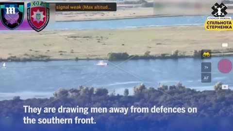Russian assault backfires after Ukrainian drone takes out enemy speedboat