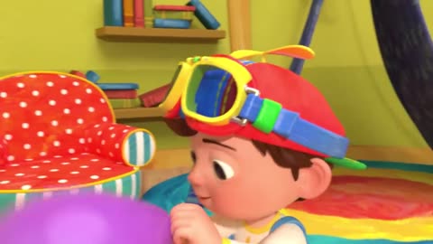 ABC Song with Balloons _ CoComelon Nursery Rhymes _ Kids Songs