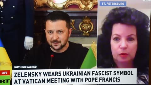 My comments on RT: on Zelensky's visit to the Vatican.