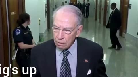 "The jig's up" ~ Senator Grassley