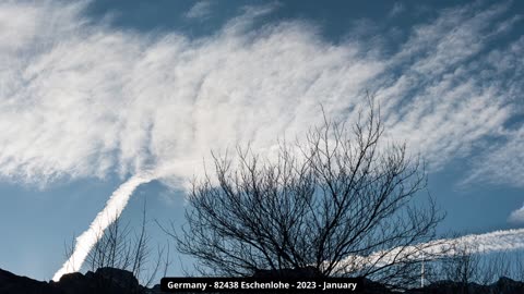 202301 - Was schwebte im Januar 2023 am Himmel über Eschenlohe?