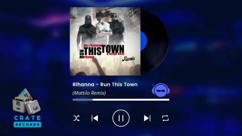 Rihanna - Run This Town (Mattilo Remix) | Crate Records