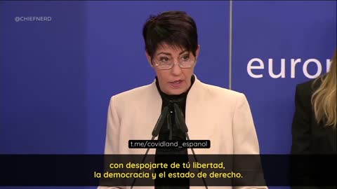 La eurodiputada Christine Anderson: Espectáculo gigantesco de ilusión democrática